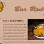 Ejemplo web - Bar Rodrigo
