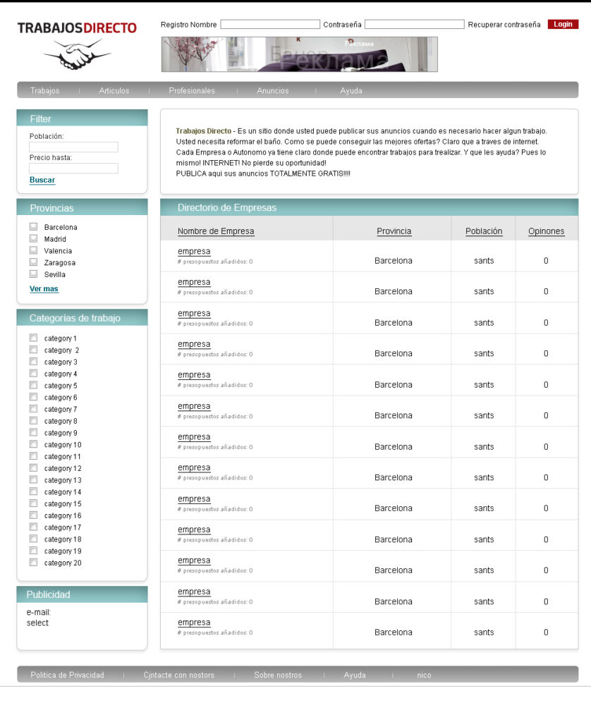 Desarrollo wordpress woocommerce – Barcelona